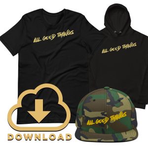 Digital Bundle - All Good Things Download + Hoodie + Camo Hat + Tshirt